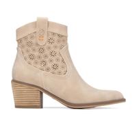 REFRESH - Freizeitstiefeletten Damen Beige - Bequeme und vielseitige Schuhe - Casual Mode - Modell 17515002 (Größe 39)