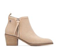 REFRESH - Freizeitstiefeletten Damen Beige - Bequeme und vielseitige Schuhe - Casual Mode - Modell 17515105 (Größe 38)