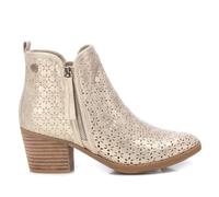 REFRESH - Freizeitstiefeletten Damen Gold - Bequeme und vielseitige Schuhe - Casual Mode - Modell 17278406 (Größe 36)