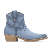 REFRESH - Freizeitstiefeletten Damen Jeansblau - Bequeme und vielseitige Schuhe - Casual Mode - Modell 17504203 (Größe 39)