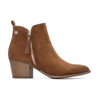 REFRESH - Freizeitstiefeletten Damen Kamel - Bequeme und vielseitige Schuhe - Casual Mode - Modell 17318001 (Größe 41)