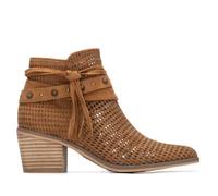 REFRESH - Freizeitstiefeletten Damen Kamel - Bequeme und vielseitige Schuhe - Casual Mode - Modell 17518002 (Größe 36)