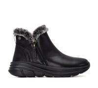REFRESH - Freizeitstiefeletten Damen Schwarz - Bequeme und vielseitige Schuhe - Casual Mode - Modell 17320502 (Größe 40)