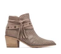 REFRESH - Freizeitstiefeletten Damen Taupe - Bequeme und vielseitige Schuhe - Casual Mode - Modell 17518004 (Größe 38)