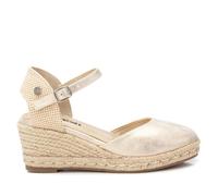 REFRESH - Keilsandalen Damen Gold - Bequeme und vielseitige Schuhe - Casual Mode - Modell 17285901 (Größe 40)
