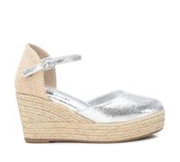 REFRESH - Keilsandalen Damen Silber - Bequeme und vielseitige Schuhe - Casual Mode - Modell 17195802 (Größe 41)