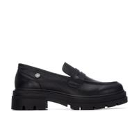 REFRESH - Mokassins Damen Schwarz - Bequeme und vielseitige Schuhe - Casual Mode - Modell 17602803 (Größe 39)