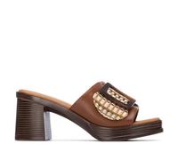 REFRESH - Sandalen Damen Kamel - Bequeme und vielseitige Schuhe - Casual Mode - Modell 17502802 (Größe 41)