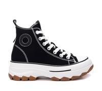 REFRESH - Sportschuhe Sneaker Damen Schwarz - Bequeme und vielseitige Schuhe - Casual Mode - Modell 17247607 (Größe 36)