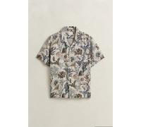 GANT - Leinenhemd mit Print oat beige - Gr. - S