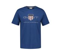 Gant Archive Shield Regular Fit Kurzarm-t-shirt L Vintage Blue