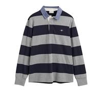 GANT T-Shirt mit Label-Detail in Marine, Größe XXL