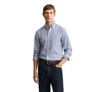GANT Herren Classic Popeline-Hemd mit Streifen (M) COLLEGE Blau