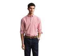 GANT Herren Classic Popeline-Hemd mit Streifen (XXXL) ROSE Rot