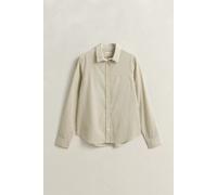 GANT Damen Regular Fit Classic Popeline Hemd mit Streifen (44) COUNTRY BEIGE