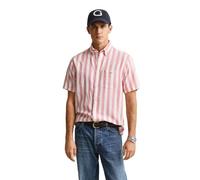 REG Cotton Linen Stripe SS Shirt