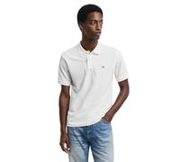 GANT Shield Regular Fit Poloshirt Kurzarm weiss