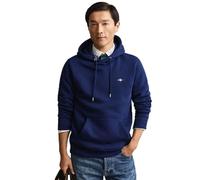 GANT Shield Regular Fit Kapuzen Sweatshirt marine, Einfarbig