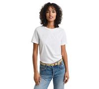GANT Damen REG Tonal Graphic SS T-Shirt, Eggshell, Medium