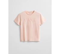 GANT Damen Tonal Graphic T-Shirt (XL) APRICOT Rosa
