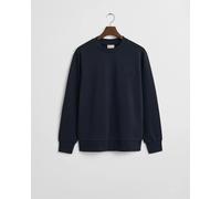 Gant Herren Sweatshirt TONAL SHIELD Regular Fit, marine, Gr. XXL