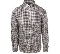 GANT Regular Fit Hemd braun, Kariert