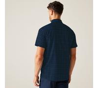 Regatta Begarno Kurzarmhemd S Moonlight Denim / Navy Check