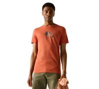 Regatta Kurzarm T-shirt Für Herren Mann Breezed Orange 3xl