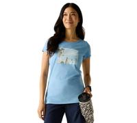 Regatta Damen Trekking T-shirt Frau Breezed Blau 5xl
