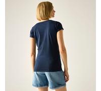 Regatta Breezed T-Shirt für Damen, Cotton Blau, Größe: 38