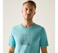 Regatta T-shirt Mit Kurzen ärmeln Für Herren Mann Cline Ix Blau M