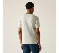 Regatta Kurzarm-t-shirt Herren Mann Cline Ix Weiß Größe 5XL