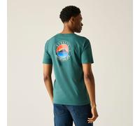 Regatta Herren T-shirt Mit Kurzen ärmeln Mann Cline Ix Blau Größe XL