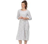 Regatta Damen Briella Kleid Grüne Felder Abstrakt Druck 36