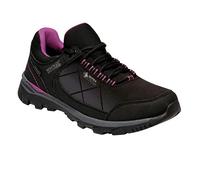Regatta Damen Chaussures Techniques De Marche Highton Wanderschuh, Schwarze/lebendige Bratsche, 36 EU