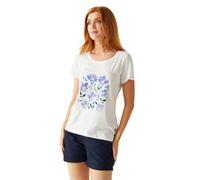Regatta Damen Filandra Viii T-Shirt, Weiß/Blumen, 44