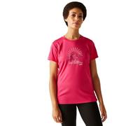 Regatta Damen Funktionsshirt T-Shirt Oberteil Fingal IX T-Shirt, Farbe:Pink, Artikel:-81Z pop, Größe:46