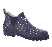 Regatta Damen Harper' Rubber Cotton Lined Eva Footbed Ankle Height Welligton Boots Gummistiefel, Blau, 38 EU