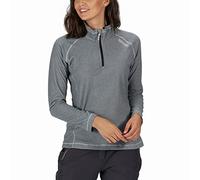 Regatta Damen Montes Leichter halber Reißverschluss Mini Stripe Microfleece, Dark Light Steel, EU 40, M, RWA240