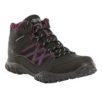 Regatta Damen Edgepoint Mid Waterproof Hiking Boot Trekking-& Wanderstiefel, Schwarz (Black/Prune Abl), 37 EU
