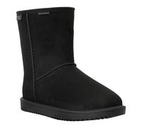 Regatta Risley Damen Schlupfstiefel, wasserdicht, Kunstfellfutter, Schwarz, Schwarz , 41 EU
