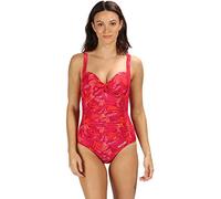 Regatta Damen Sakari Costume Badeanzug, Red Sky Trop, 46 EU