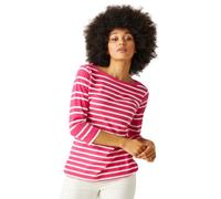 Regatta Damen T-Shirt, Hotpnk/Weiß, 40