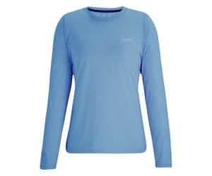 Regatta Damen T-Shirt Langarmshirt Funktionsshirt Mindo L/S Tee, Farbe:Taupe, Größe:46, Artikel:-5BD Parchment