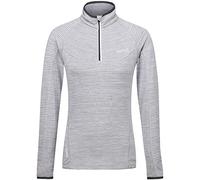 Regatta Damen Womens Yonder Quick Dry Grid Fabric Performance Wicking Zip Neck Fleece T-Shirts/Polo-Hemden/Westen, Weiß, 36