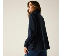 Regatta Demmi Fleece mit halblangem Reißverschluss für Damen Blau, Größe: 36