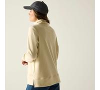 Regatta Demmi Fleece mit halblangem Reißverschluss für Damen Weiß, Größe: 40