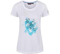 Regatta Filandra III Damen-T-Shirt, weiß/Silber, 42
