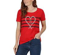 Regatta Filandra IV T-Shirt aus Coolweave- und Bio-Baumwolle mit Grafik-Print