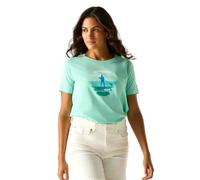 Regatta Damen T-shirt Mit Kurzen ärmeln Frau Filandra Ix Grün Größe 5XL